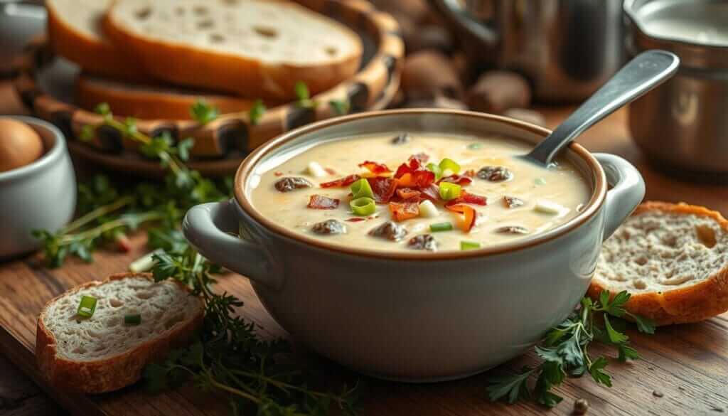 Hamburger Potato Soup Comfort Meal