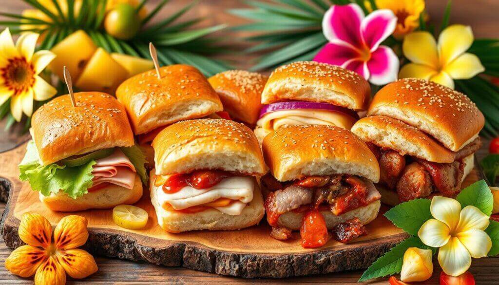 Hawaiian Roll Slider Variations