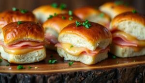 Hawaiian Roll Sliders