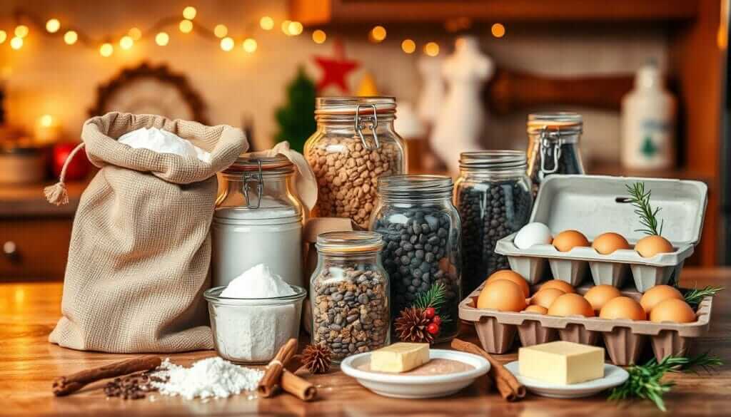 Holiday Baking Ingredients