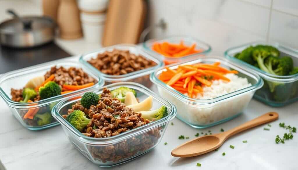 Korean Ground Beef Meal Prep