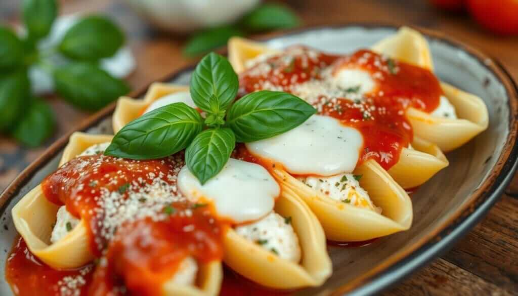 Ricotta Stuffed Shells Dish