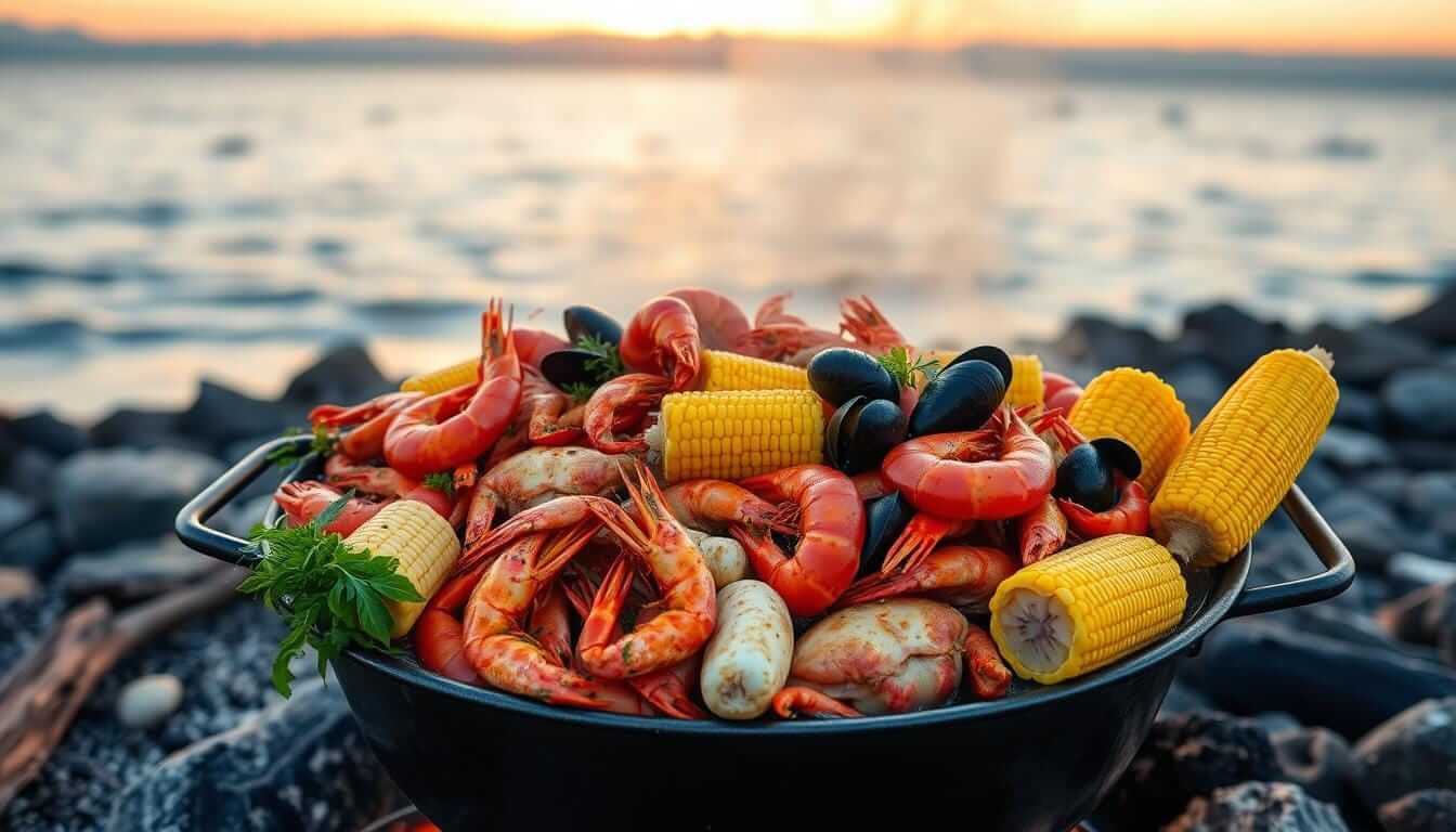 Seafood Boil Pot Cooking