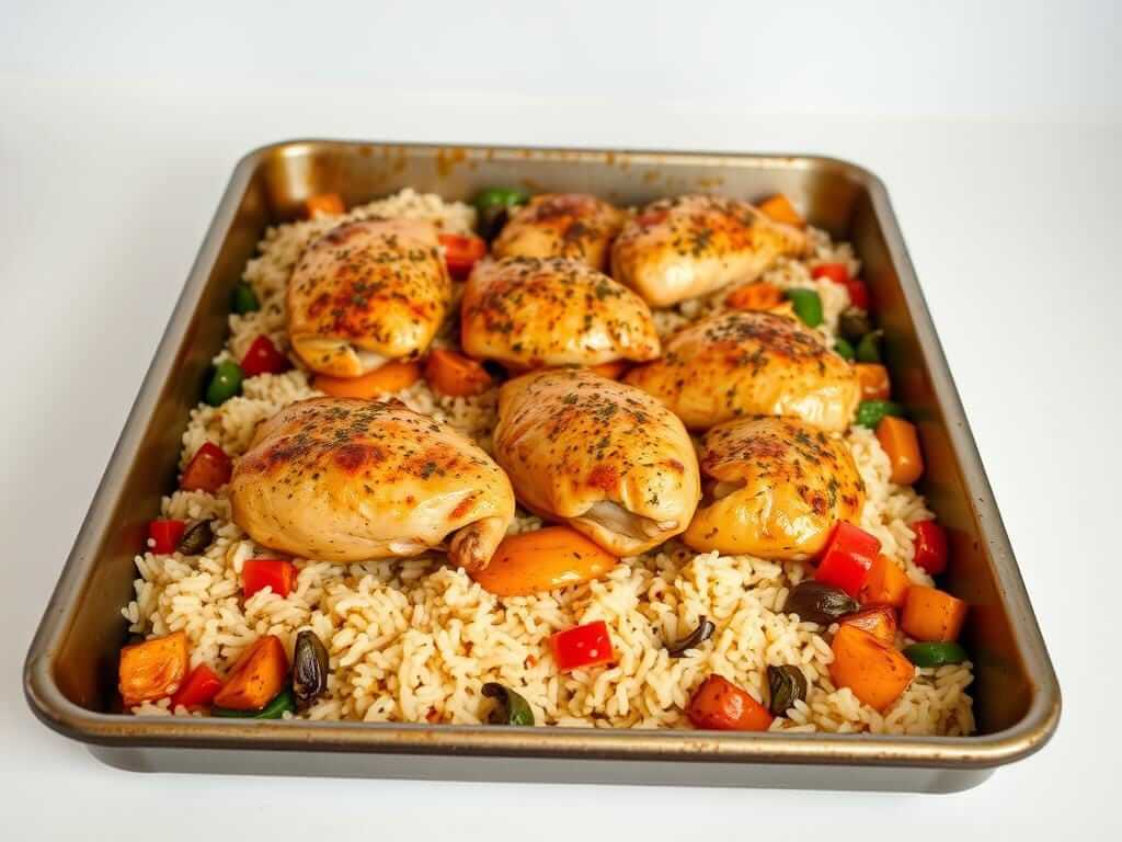 Baked Chicken One-Pan Meal