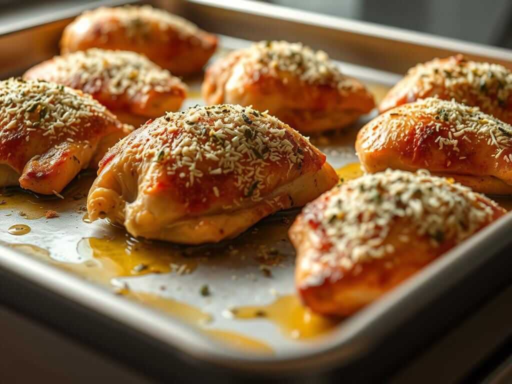 Baked Parmesan Chicken Preparation