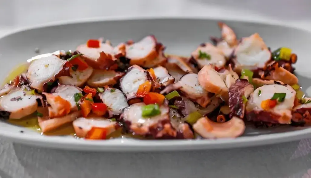 Mediterranean octopus salad recipe