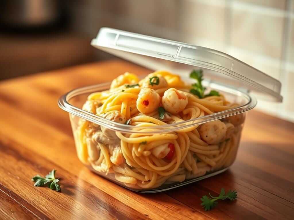 Seafood Pasta Storage Tips