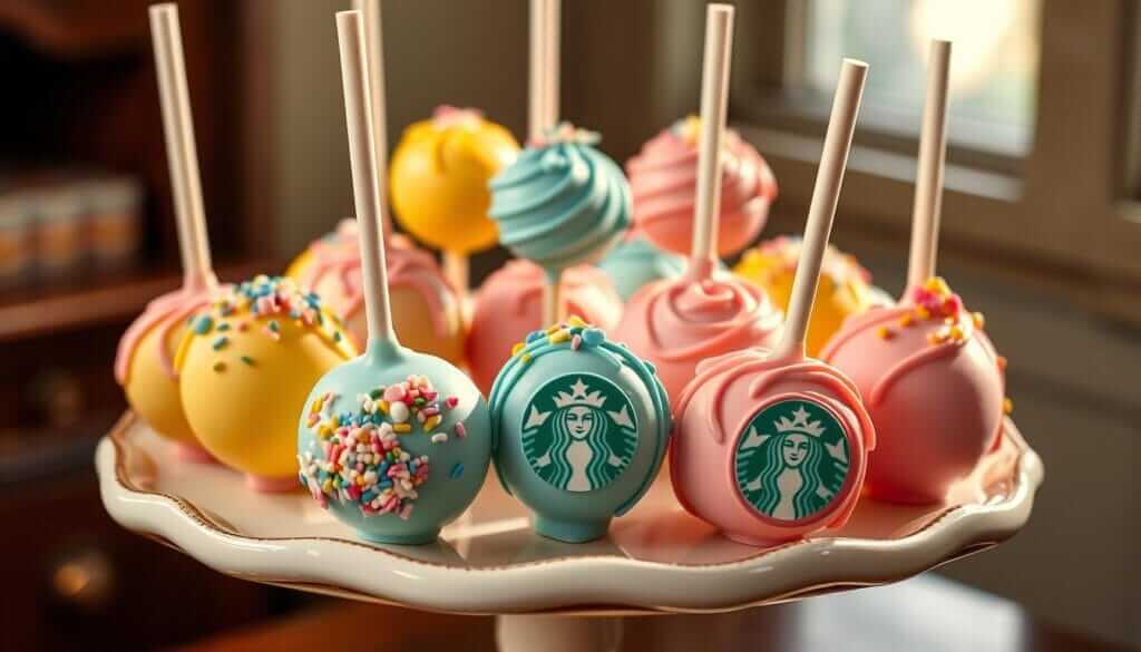 Starbucks Birthday Cake Pops