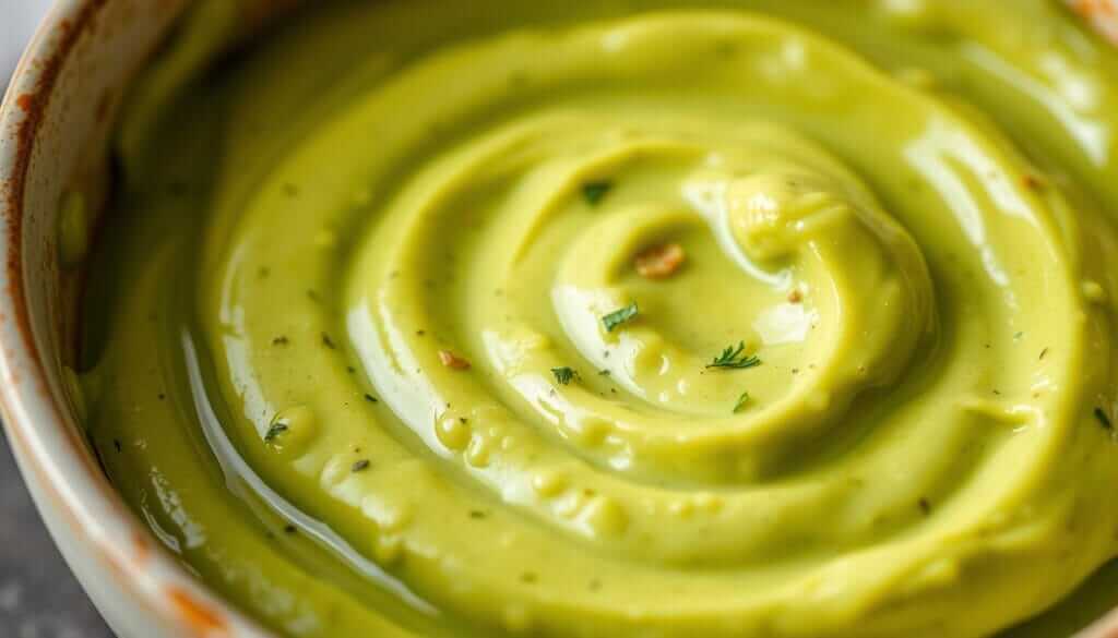 creamy avocado sauce