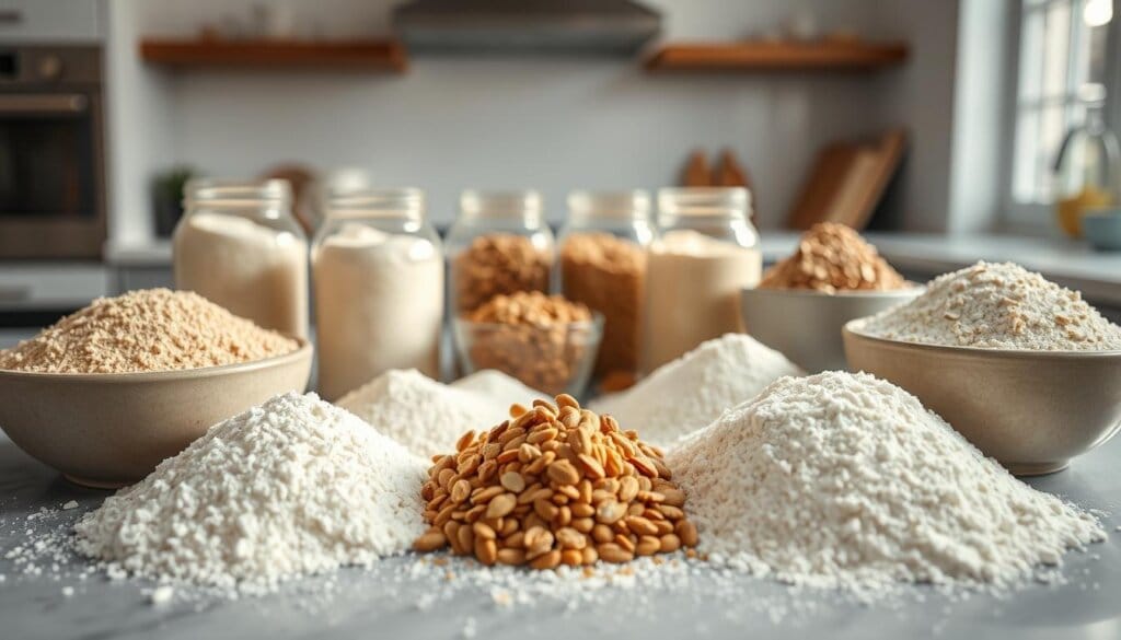 flour selection for vegan baking