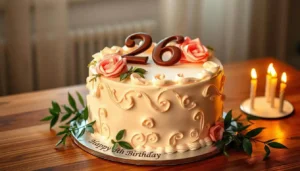 26th Birthday Cakes